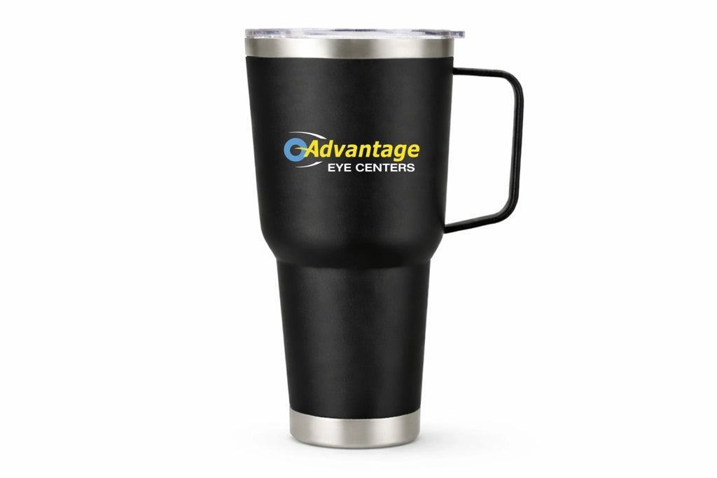 30oz Tumbler with Handle and Lid