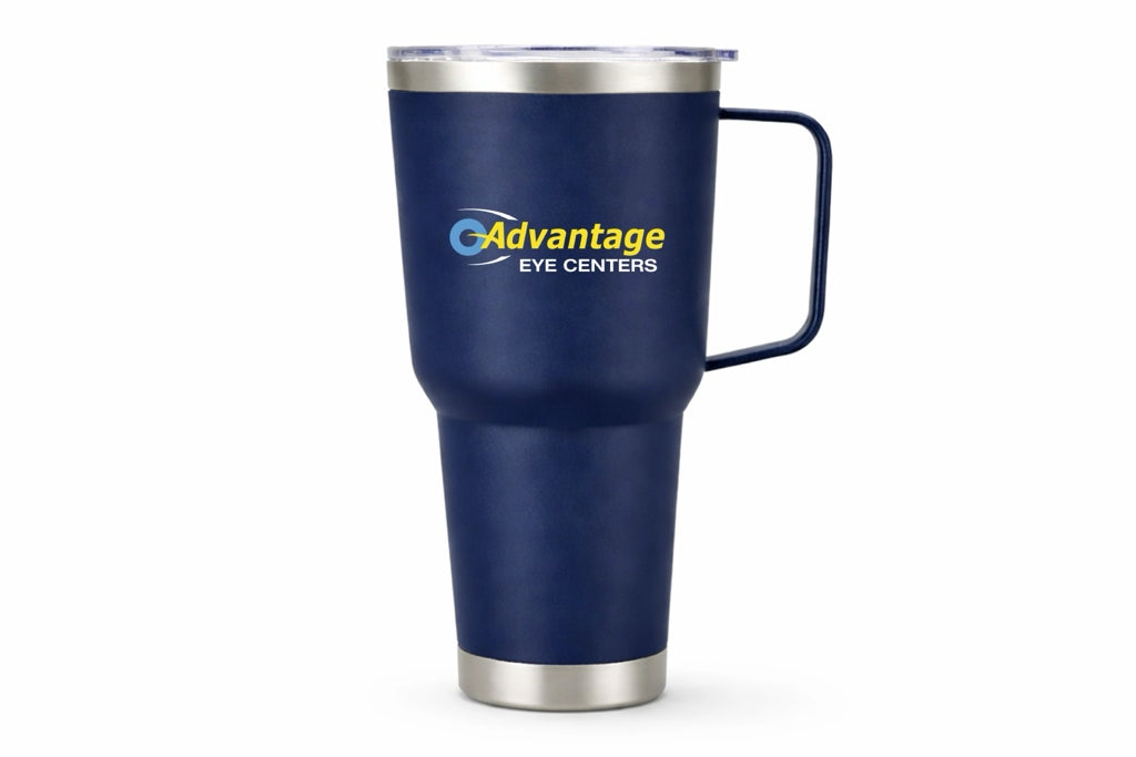30oz Tumbler with Handle and Lid