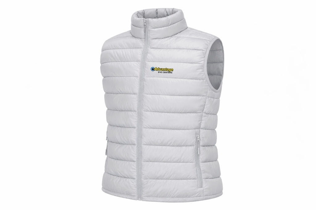 Puffer Vest Lightweight Sleeveless Jacket Full Zipper