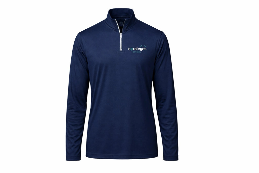 Unisex Pique Quarter-Zip