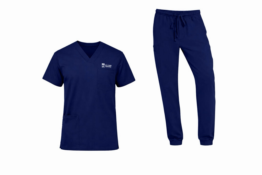 Mens Stretch Jogger Scrub Set