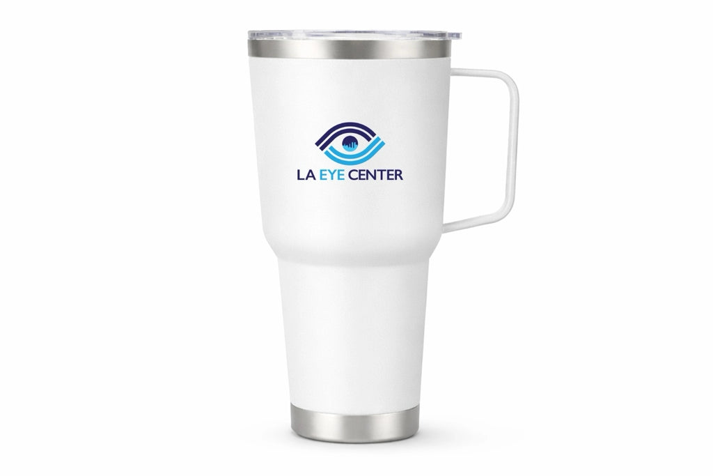 30oz Tumbler with Handle and Lid