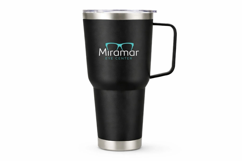 30oz Tumbler with Handle and Lid