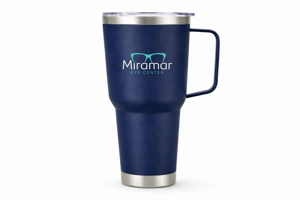 30oz Tumbler with Handle and Lid