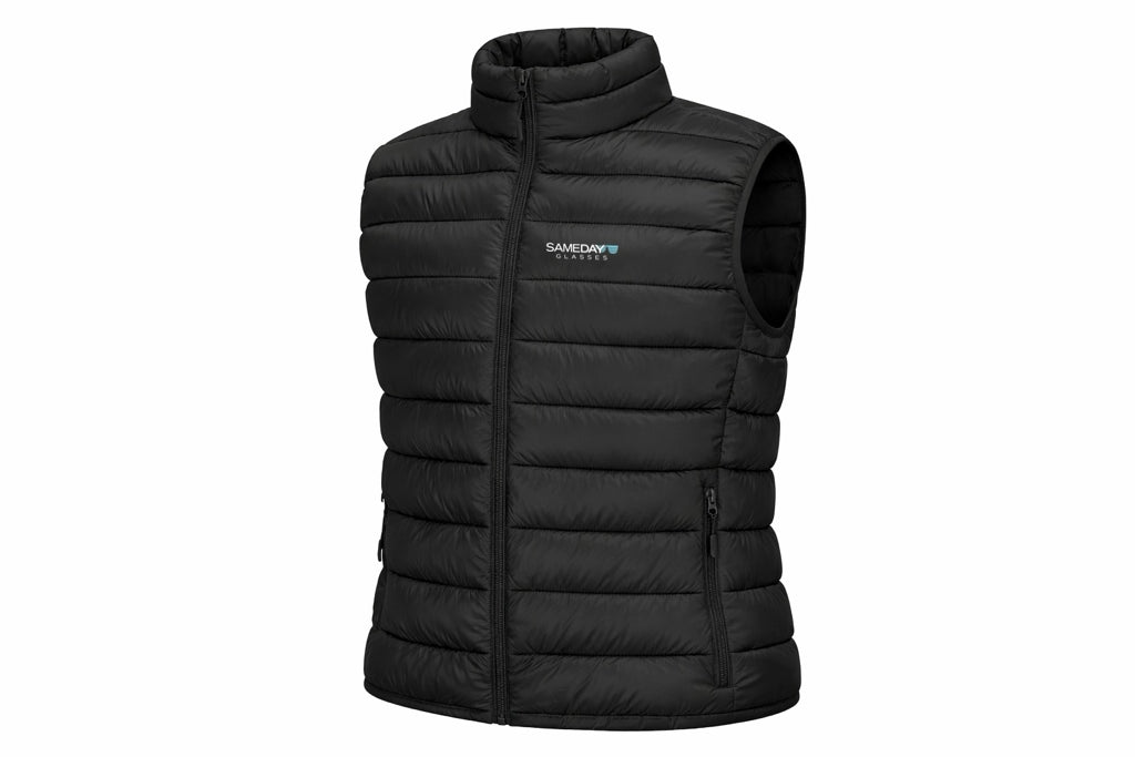 Puffer Vest Lightweight Sleeveless Jacket Full Zipper