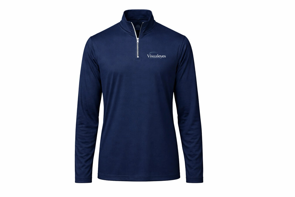 Unisex Pique Quarter-Zip