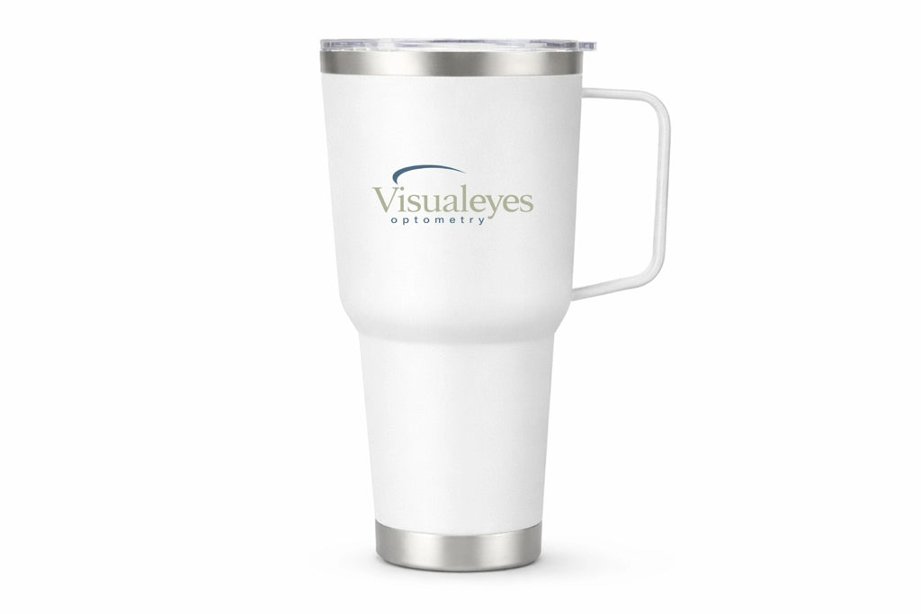30oz Tumbler with Handle and Lid