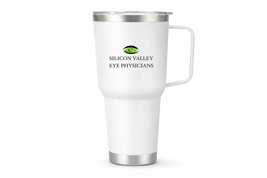 30oz Tumbler with Handle and Lid