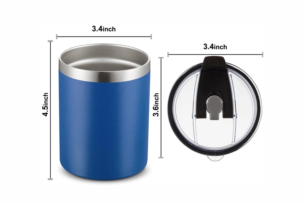 12 oz Lowball Stainless Steel Tumbler